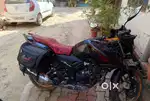 Selling my new bike Apache 160cc