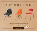 BRAND NEW CAFETERIA CHAIRS