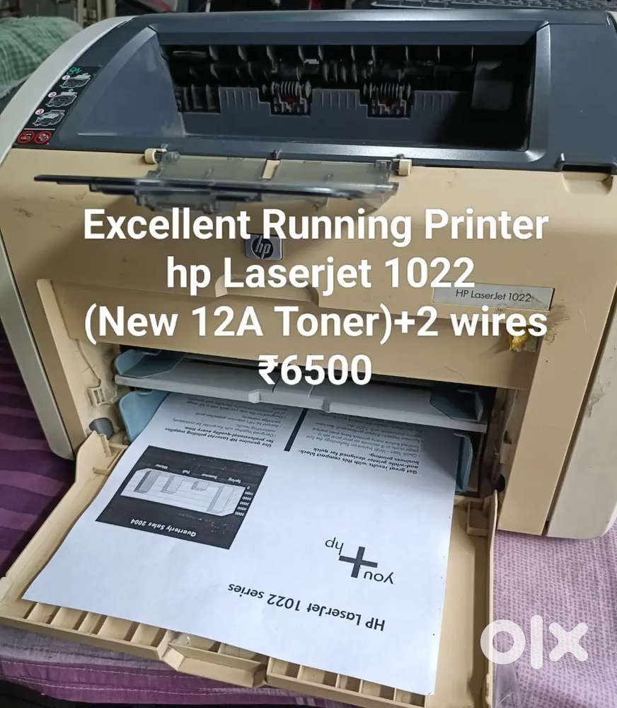 Hp Laser Printer & Canon Color Scanner