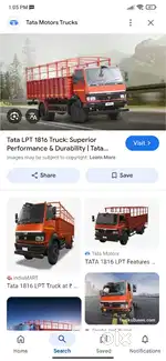 Need a hardworking driver for tata 1816 lpt open body