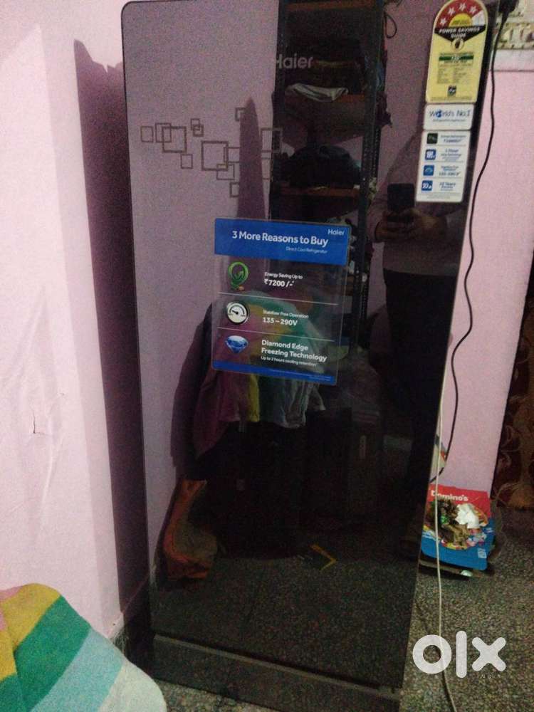 haier single door with drawer