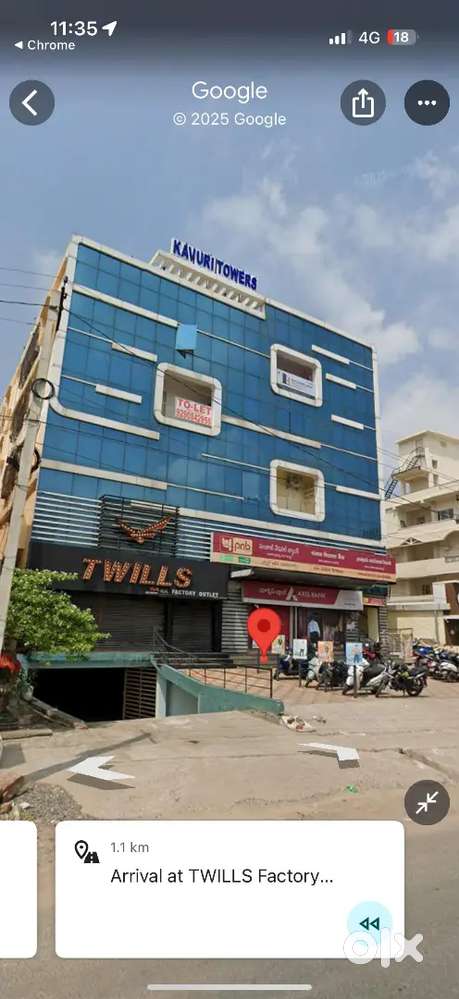 2bhk flat in commercial building
