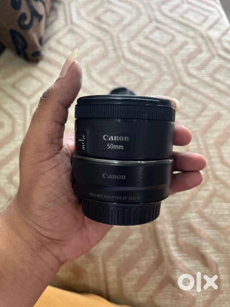 Canon EOS ef50 mm with convert
