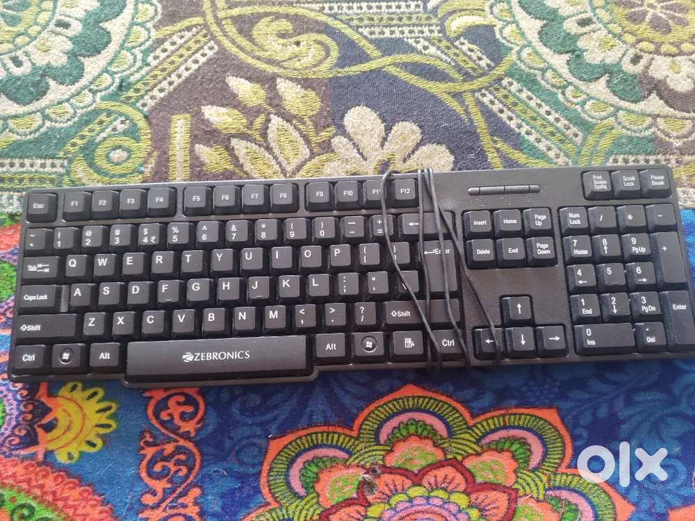 ZEBRONICS KEYBOARD WITH MOUSE AND OTG