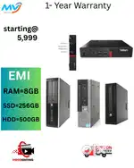 Desktop Laptop CPU Full Set i3-i5-i7 Available @ Low Price