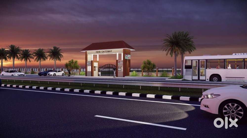 திருச்சி–மதுரை NH அருகே ப்ளாட்டுகள்