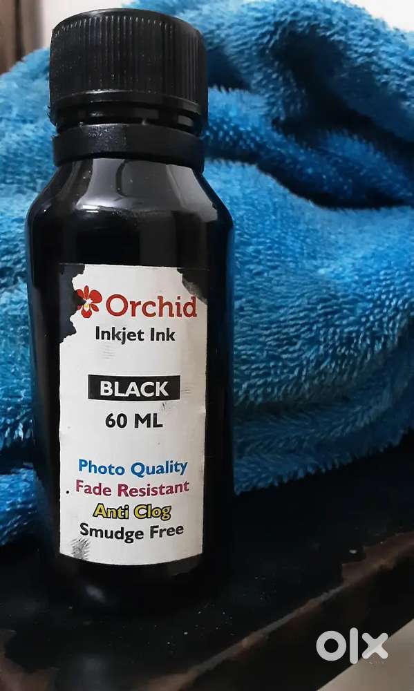 Black Ink Bottle for Inkjet/Inktank Printers