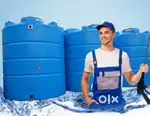 Water tank cleaning boys, helper,