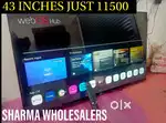 43 INCHES Ultra Smart led tv with free Stand