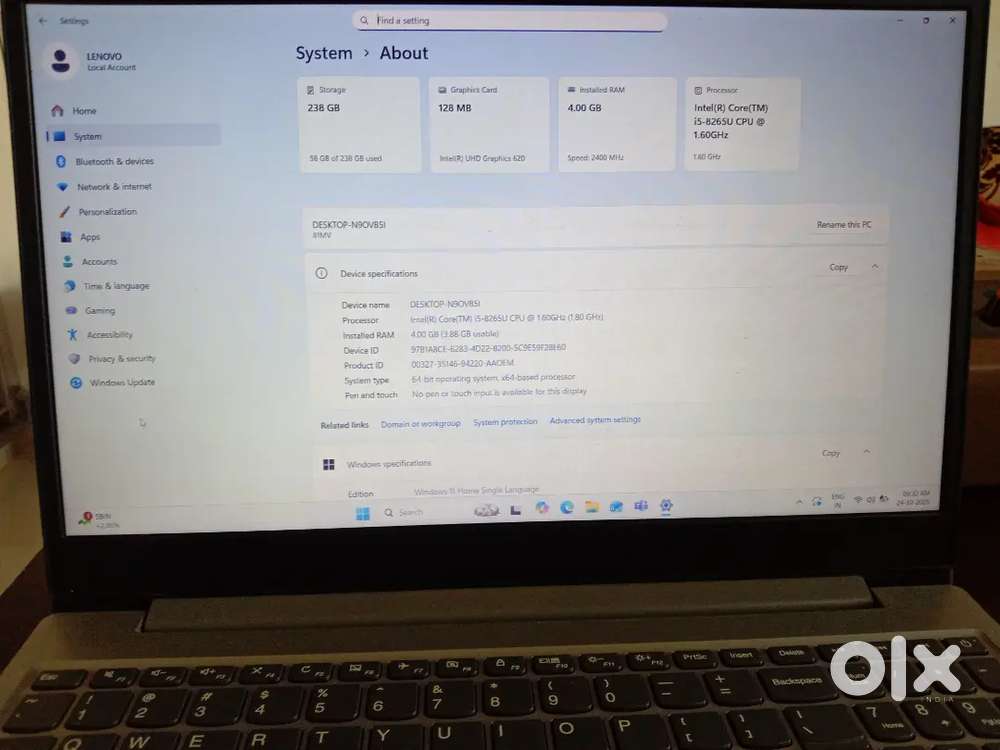 LENOVO LAPTOP