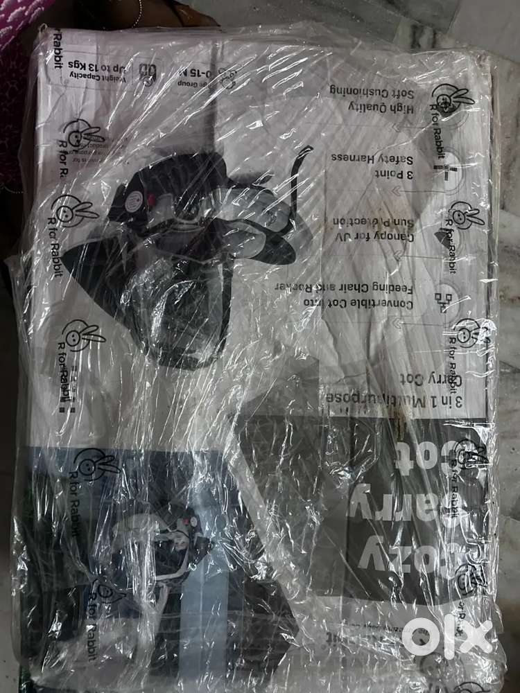 R for Rabbit carry cot