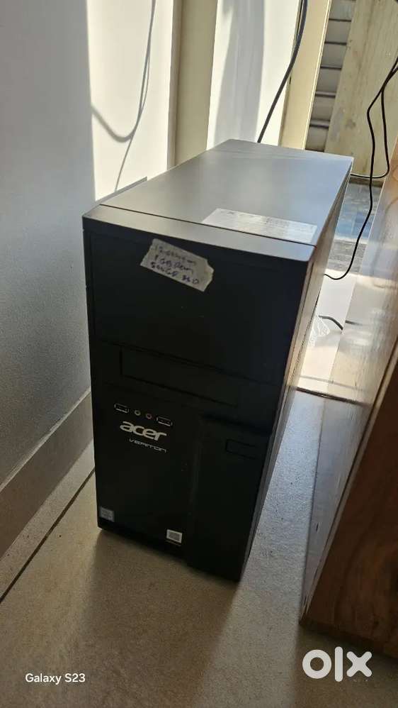 Monitor,CPU, mouse, keyboard and PRINTER