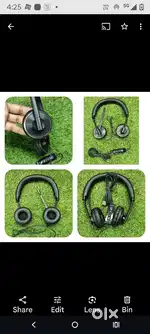 •POLY C 520M- Premium Wired Headphones