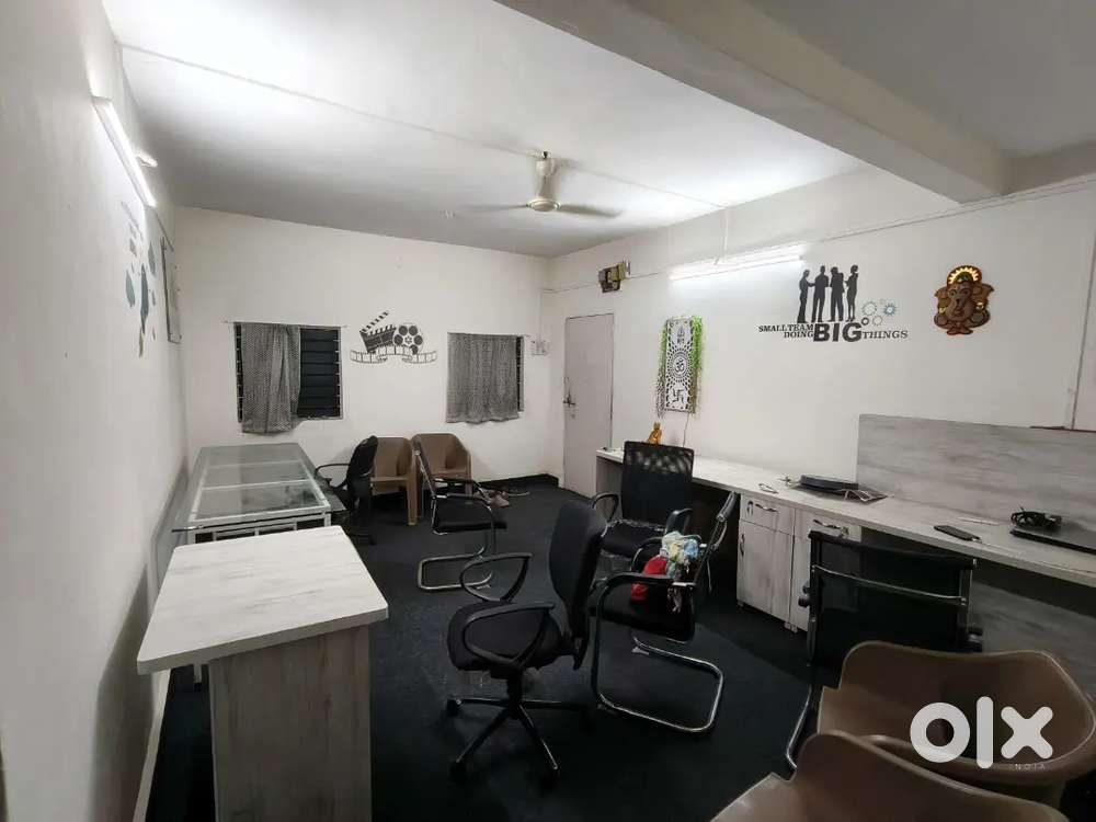 Co-working space is available