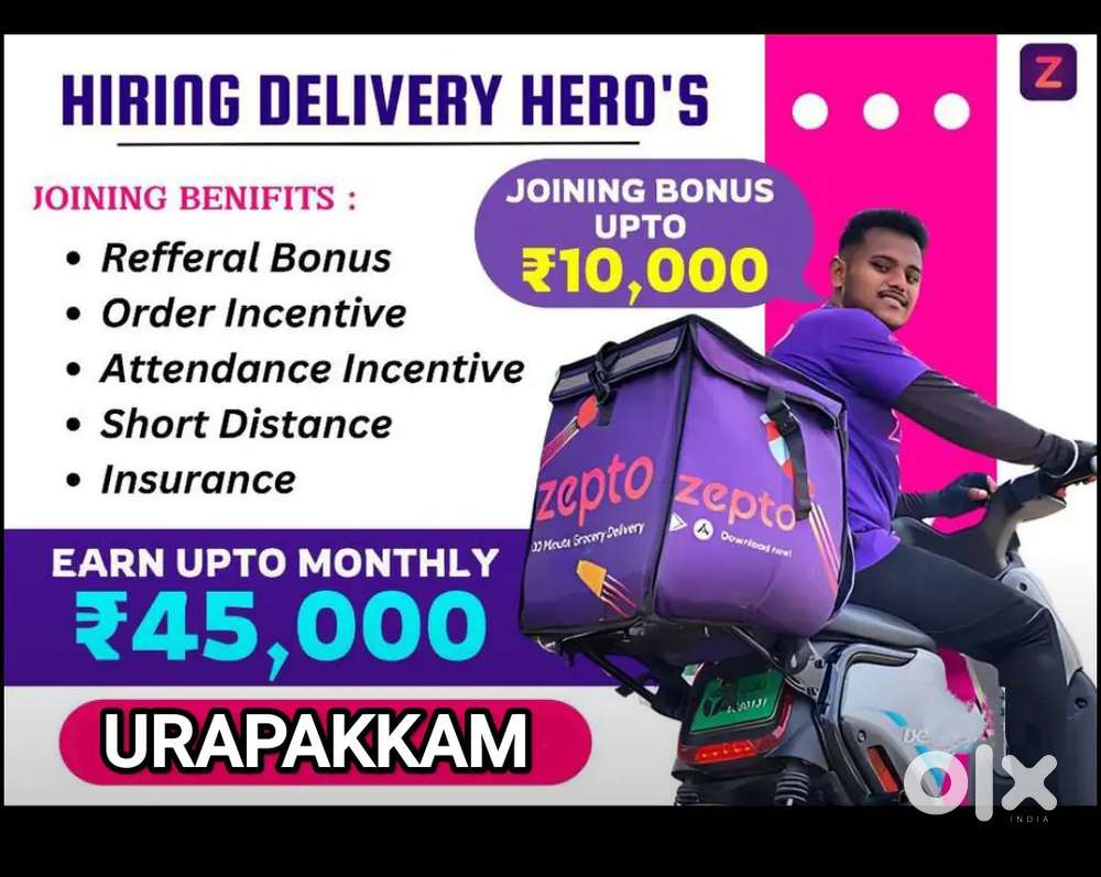 ZEPTO URAPAKKAM DOMESTIC NEEDS HOME DELIVERY FROM ZEPTO STORES