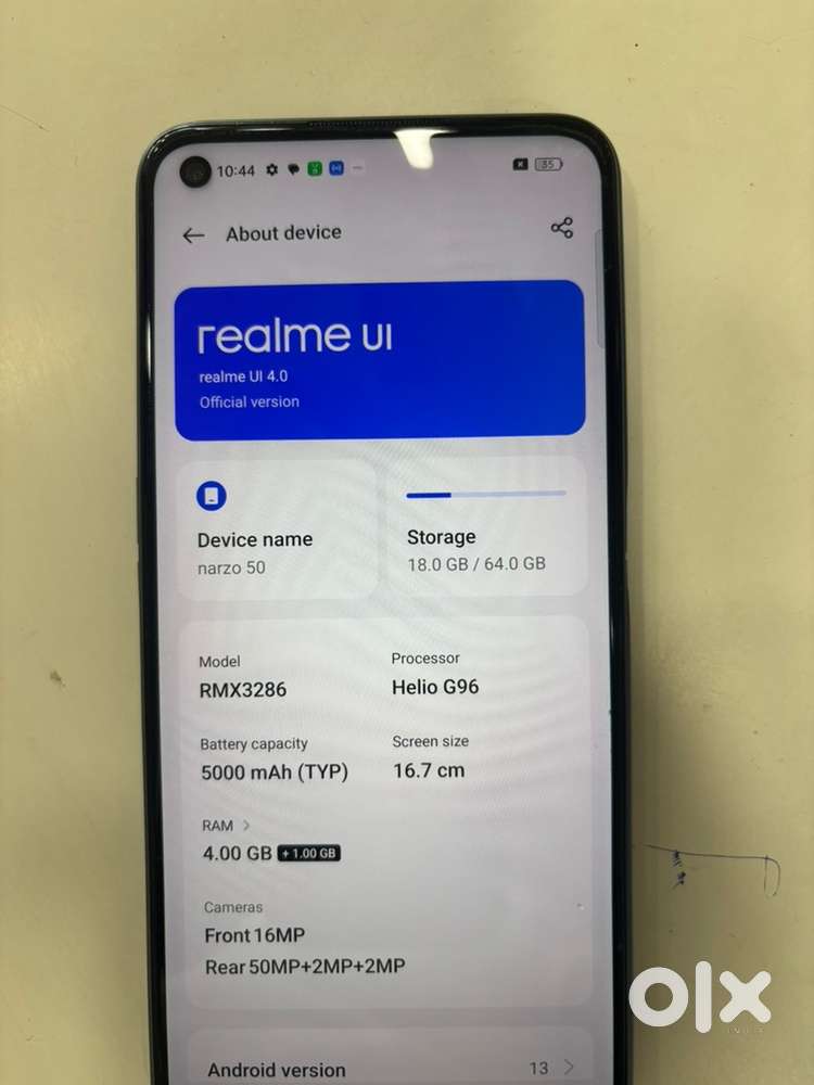 Realme Narzo 50 4 G