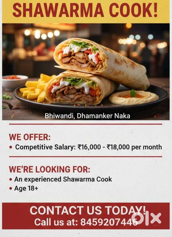 Shawarma cook