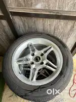 Alloy with Yokohama tyres 195/60 R15 88H and PCD is 114.3