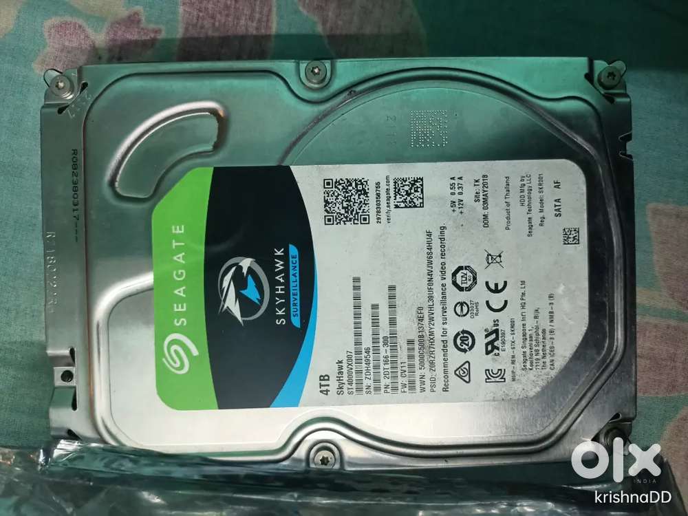SEAGATE HARDDISK 4TB