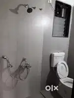Western toilet 1bhk flat and modular kitchen