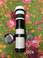 420-800mm super Telephoto Manual lens for canon Ef( 5 months used )