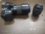 Nikon D3300 with 2 lence