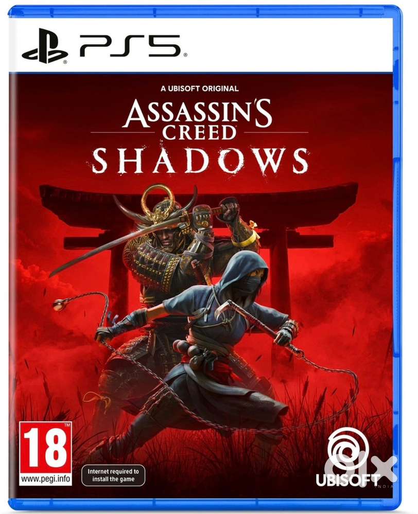 PS5: assassin creed shadow pre owned