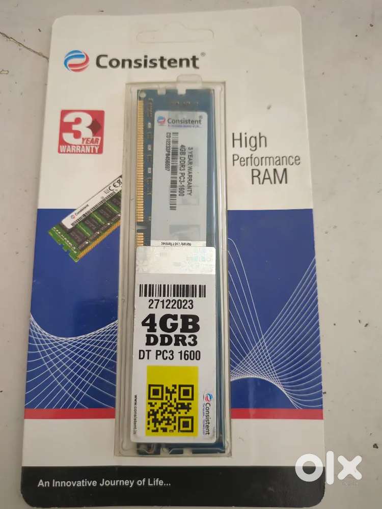Ram 4gg ddr3 1600mhz