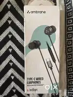 Ambrane: Type C-Wired Earphones (Indian