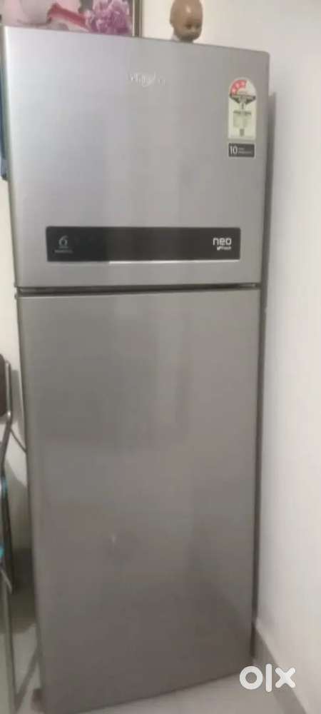 Double door fridge 1 year old new condition  ( price 22,000  lia