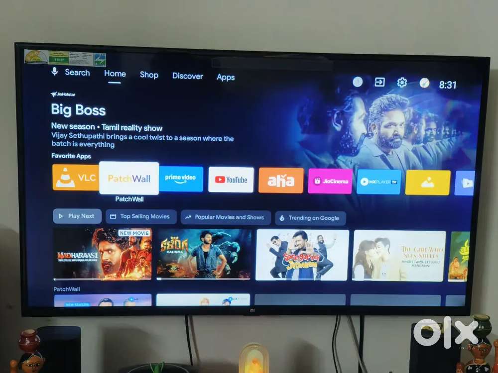 MI tv 43 inches for sale