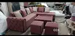 L shape sofa