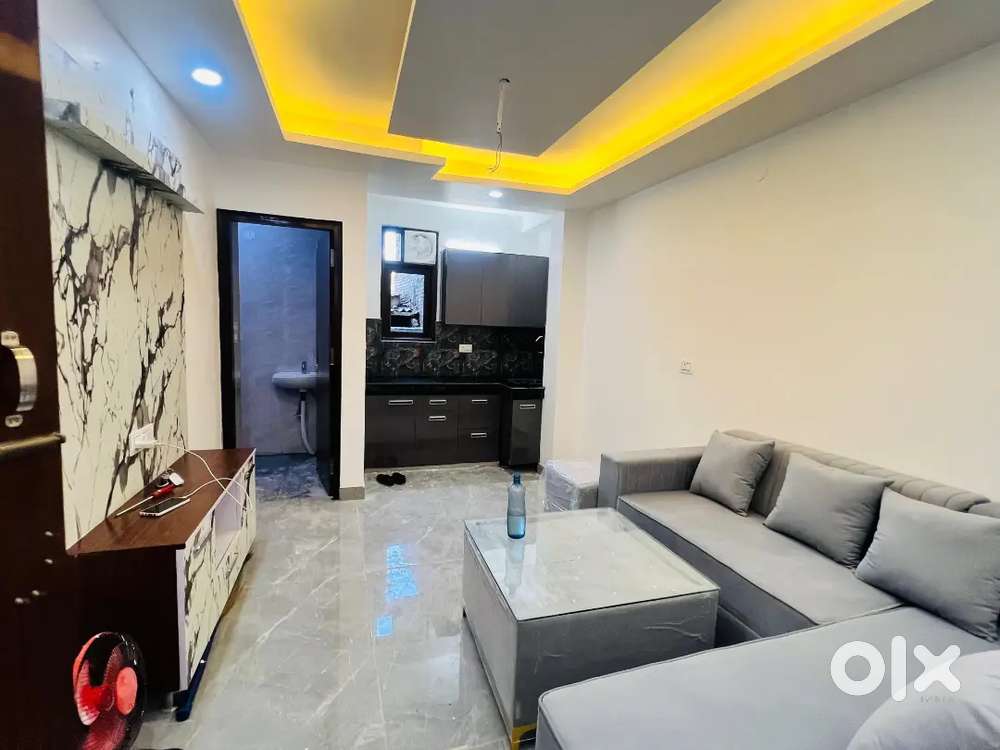Furnished 1 bhk flat available for rent near saket metro station