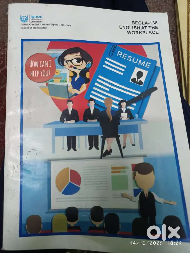 IGNOU study material Begla-136 english at the workplace