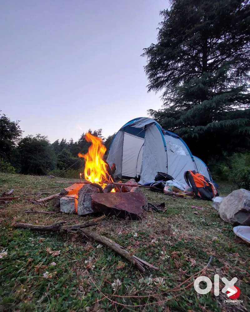 Camping tent for 5 persons very less used