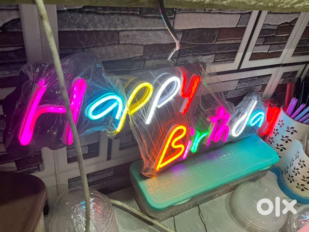 neon sign happy birthday