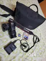 Canon dslr 1200D with 18 55mm lens