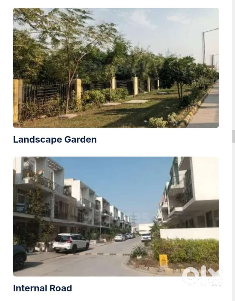 Villa 3bhk +study+pooja room in noida extension  near ek murti chock.