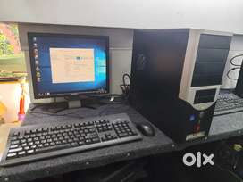 Dualcore pc 4 gb ram 500 gb hdd 17 inch lcd monitor