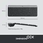 Logitech K580 Slim Multi-Device Wireless Keyboard Bluetooth/Receiver