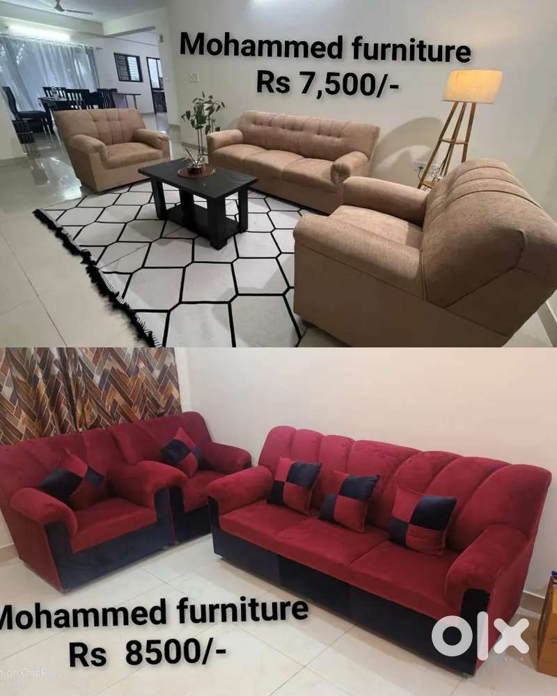3+1+1 seater sofa set with your favourite designs and colours at 7500