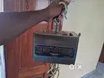 Chicken weighing and price display machine.