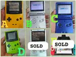 Gameboy Color, GBA SP 001 available