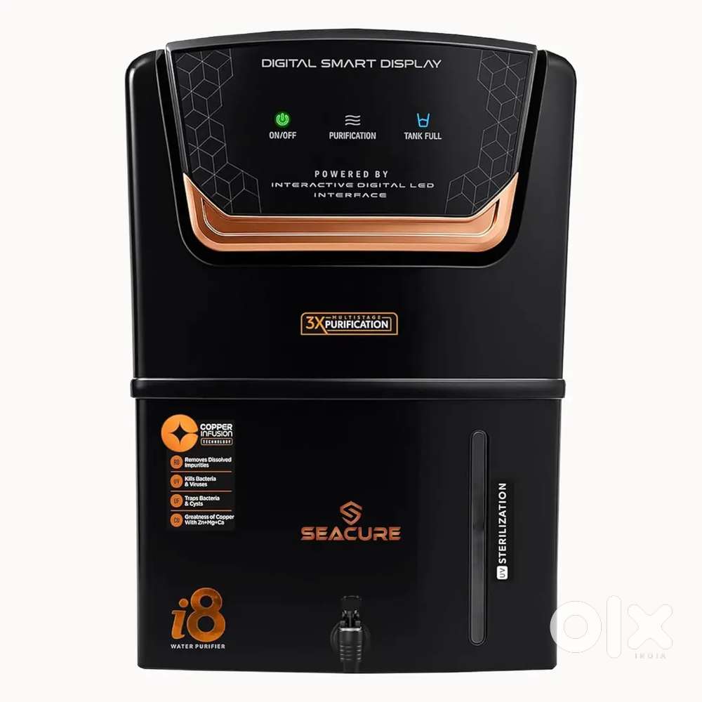 Today ऑफर DESENT pure RO water purifier copper mineral Alkaline