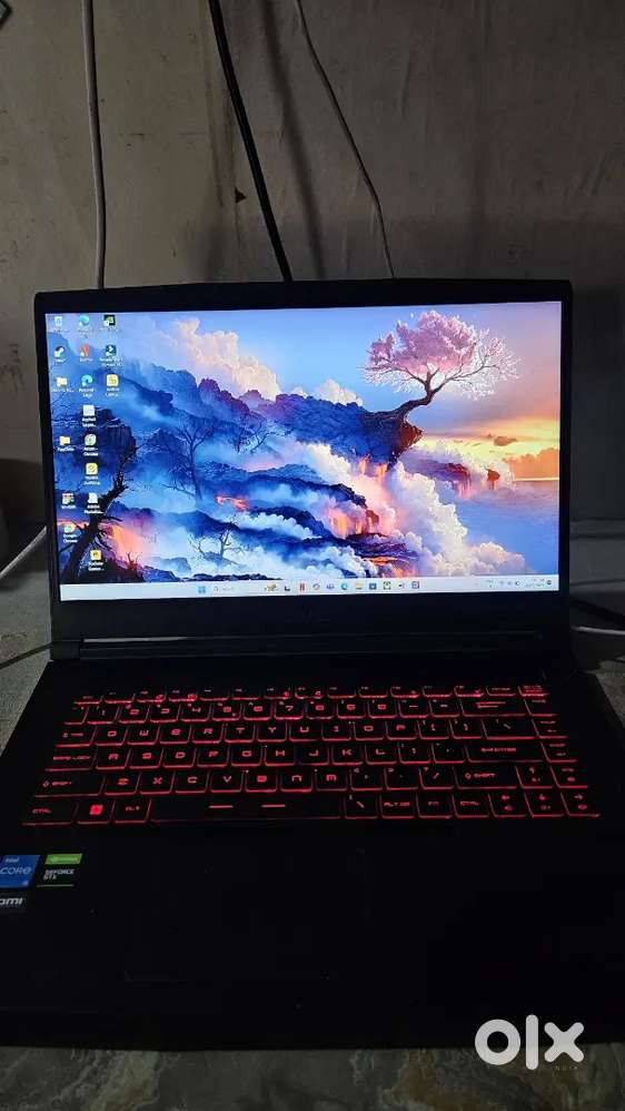 MSI GF63 thin gaming laptop
