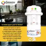 Mini geyser for hot water and also cold water