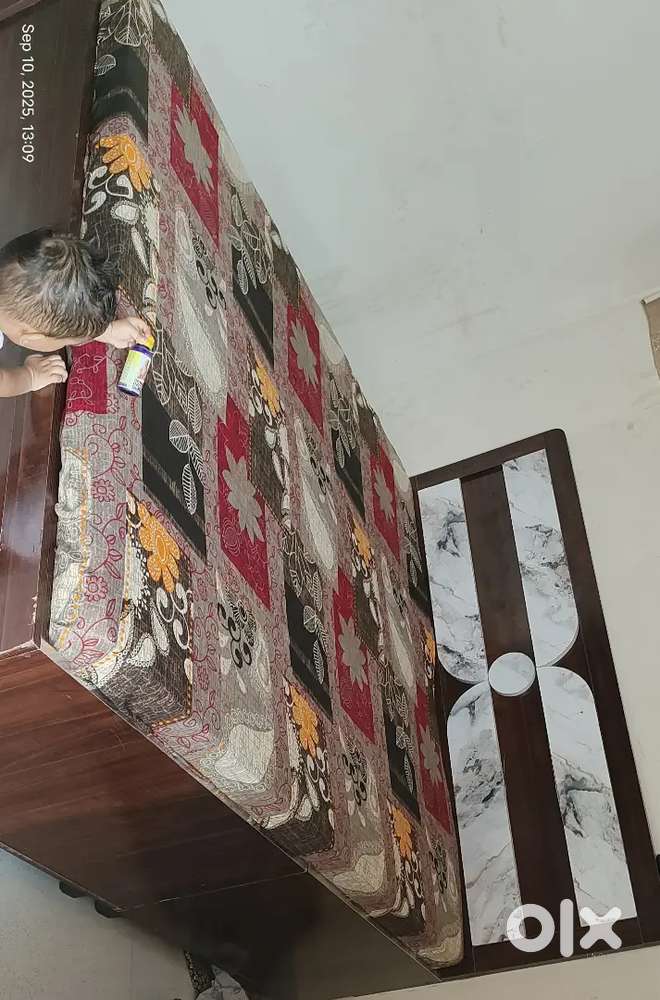 Double Bed Size 72x70 New Condition, Not more negotiable
