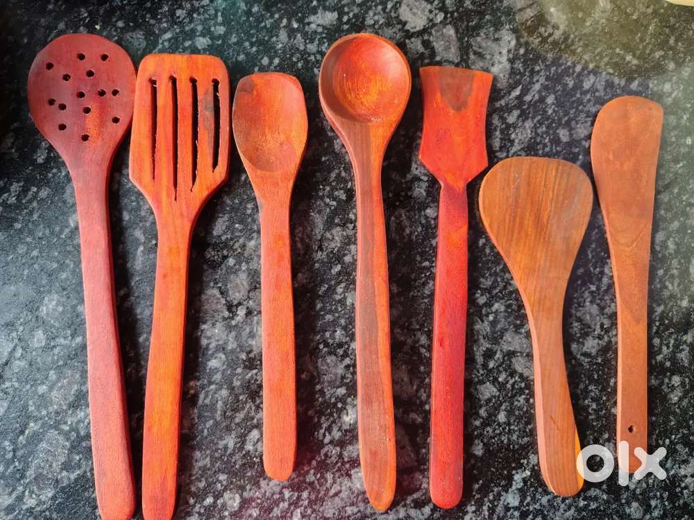 wood cooking spoons