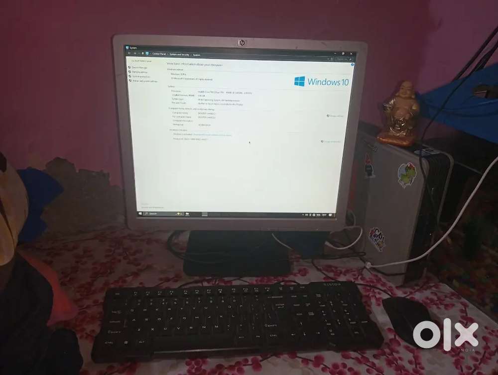 Hp dekstop and cpu excellent condition full working