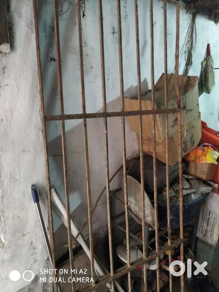 Iron gate for door